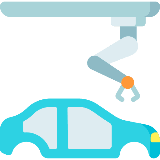 Image representant une production de voiture
